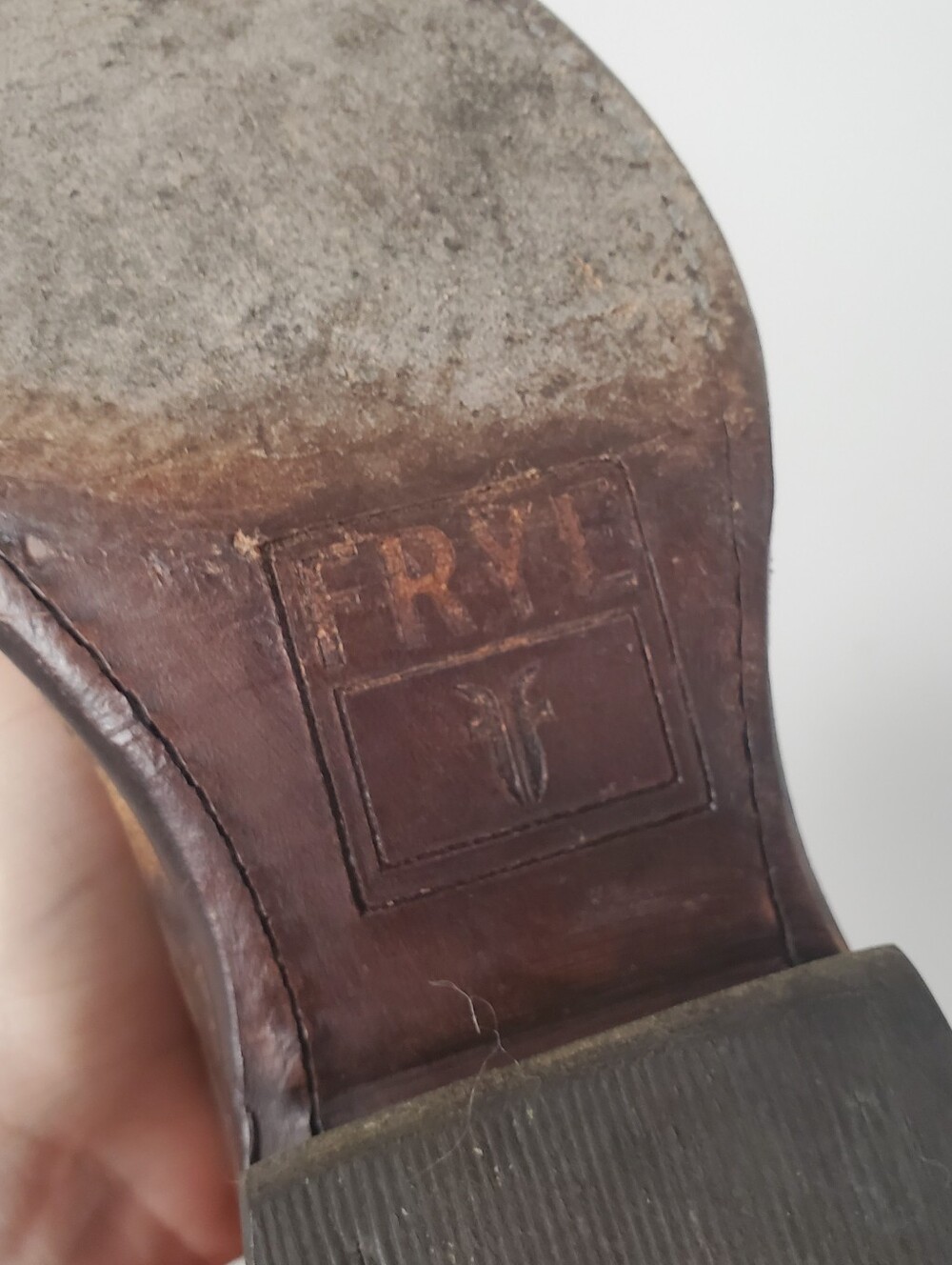 Frye Leather Boots Western Cowgirl Studded Design Women's Size 7.5 - Picture 7 of 11